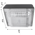 Minglight DLC ETL listed IP65 Surface Mounted LED canopy garage lighting